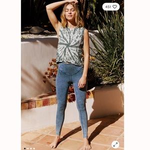 Free People Movement-High-Rise Ankle Length Hybrid Leggings